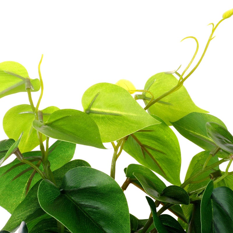 LuckyGreenery Artificial Bougainvillea, Realistic Fake Plant with Plastic Pot for Home Office Garden Decoration - Image 3